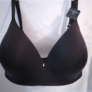 Montelle Black lightly lined t-shirt bra 38b